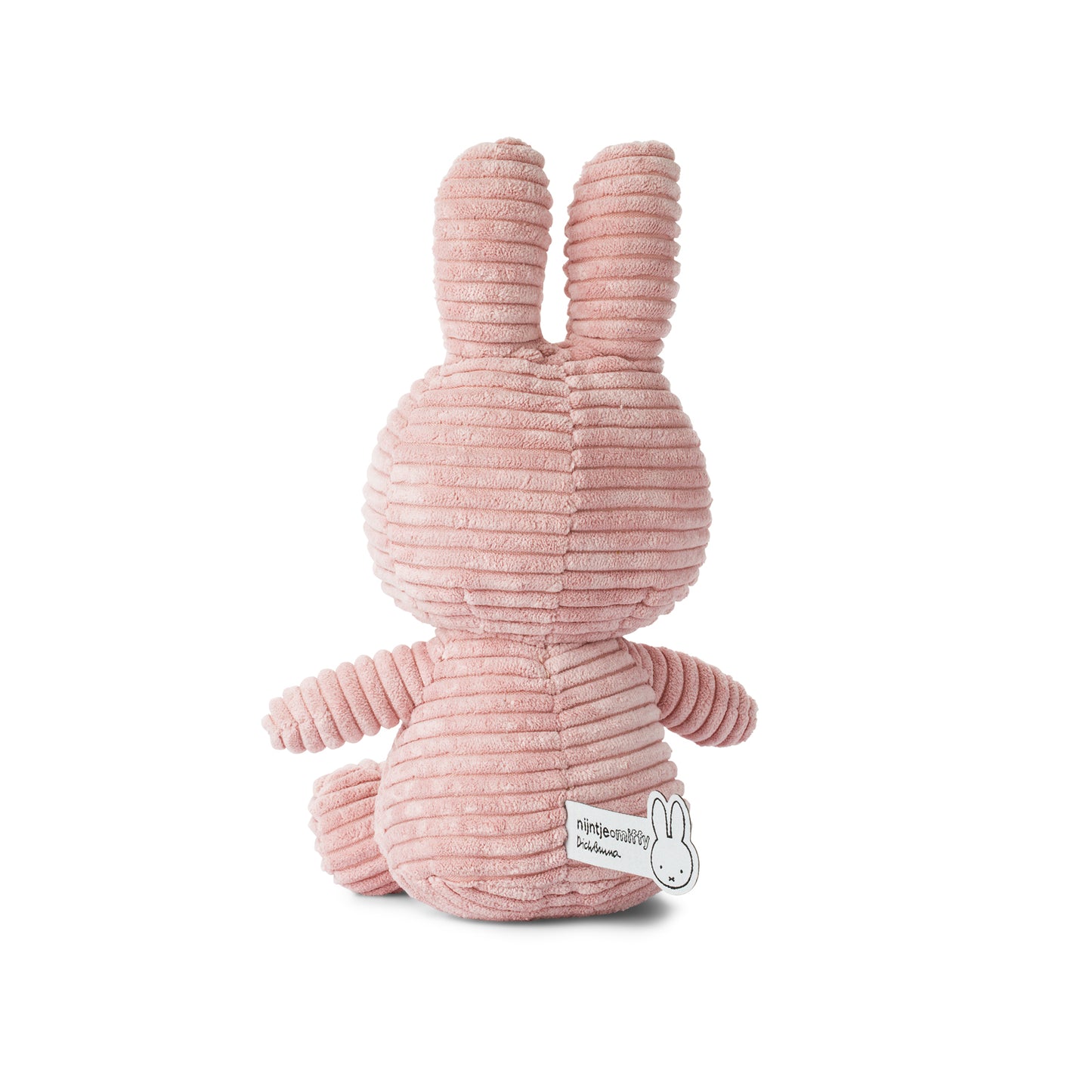 Miffy Sitting Corduroy Pink - 23cm - 9"