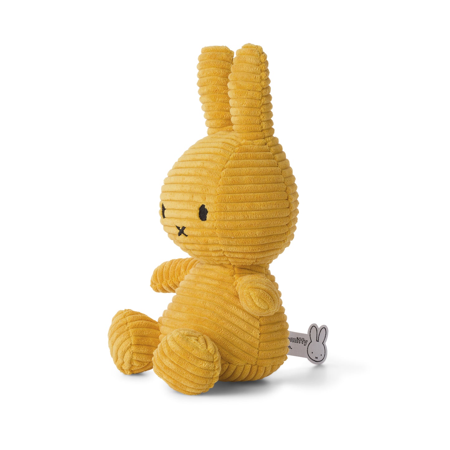 Miffy Sitting Corduroy Yellow - 23cm - 9"