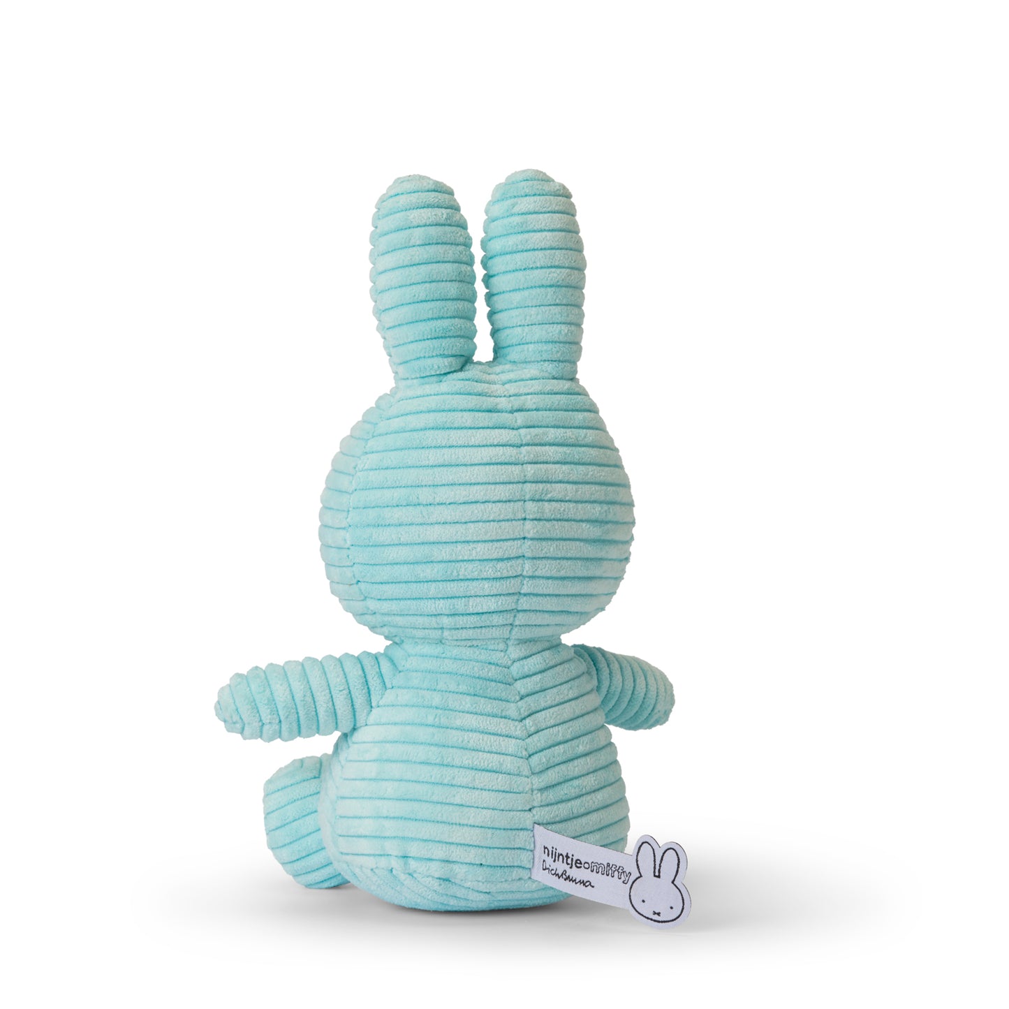Miffy Sitting Corduroy Turquoise - 23cm - 9"