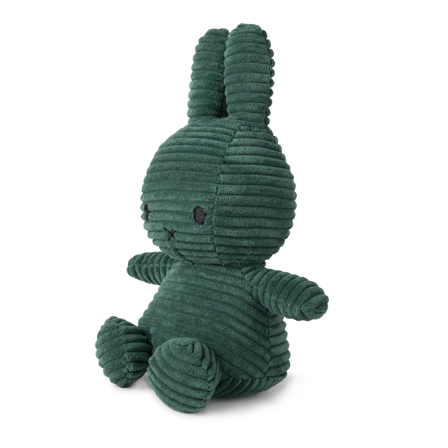 Miffy Sitting Corduroy Dark Green - 23cm - 9"