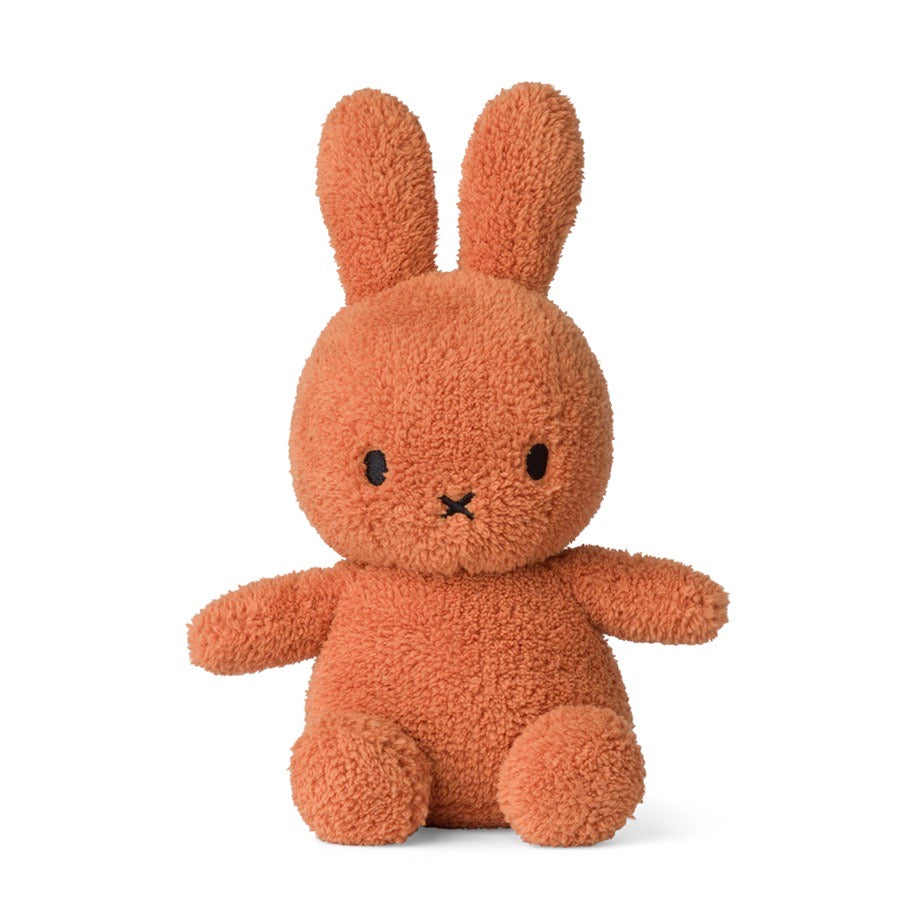 Miffy Sitting Terry Retro Orange - 23cm - 9"