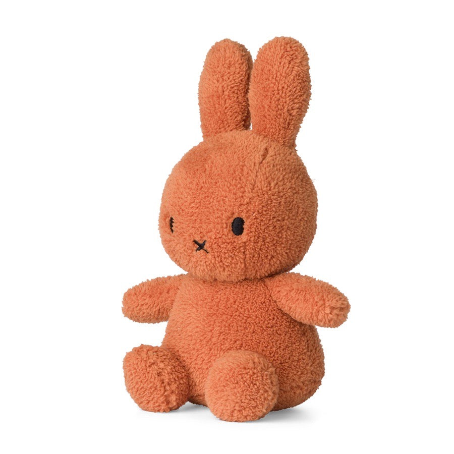 Miffy Sitting Terry Retro Orange - 23cm - 9"