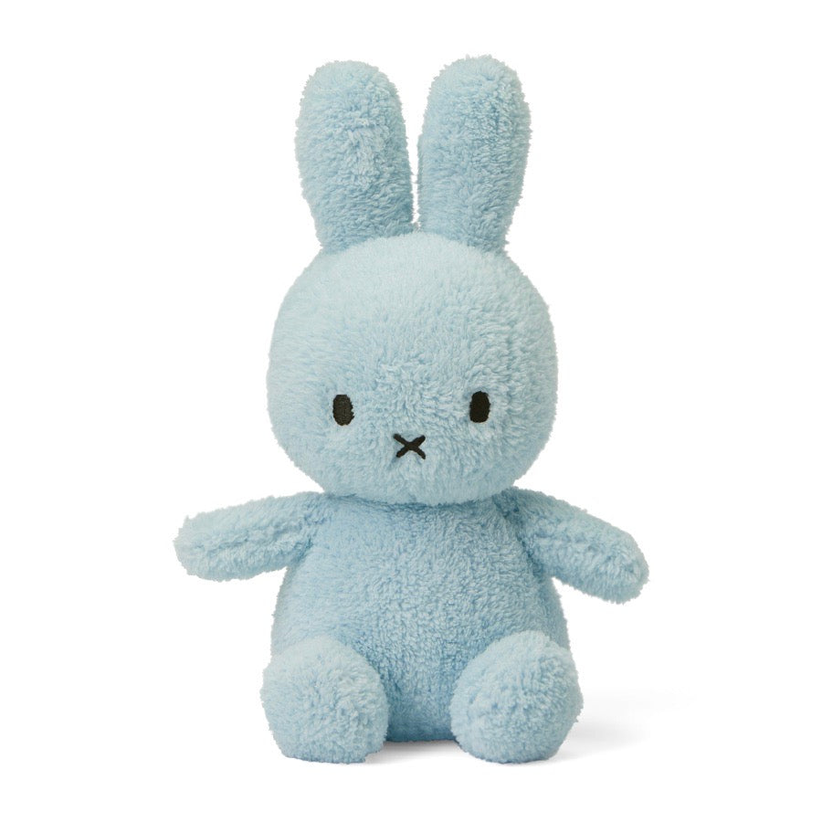 Miffy Sitting Terry Light Blue - 23cm - 9"