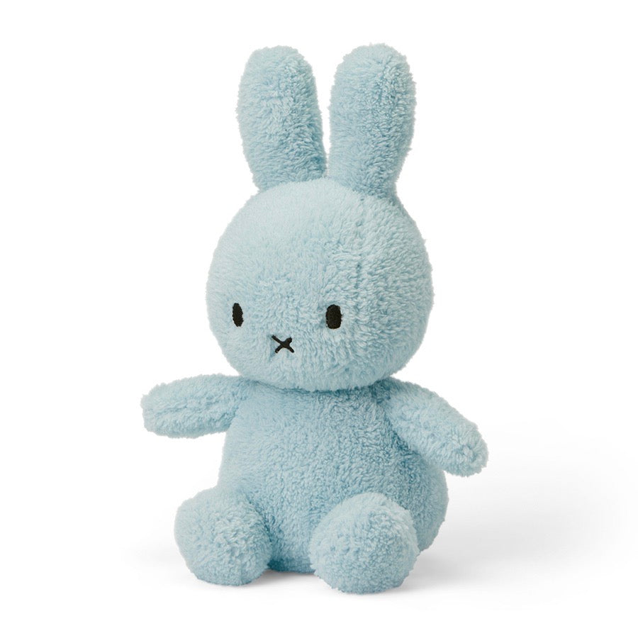 Miffy Sitting Terry Light Blue - 23cm - 9"