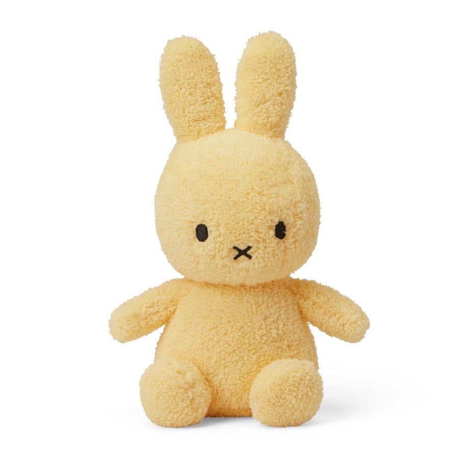 Miffy Sitting Terry Light Yellow - 23cm - 9"