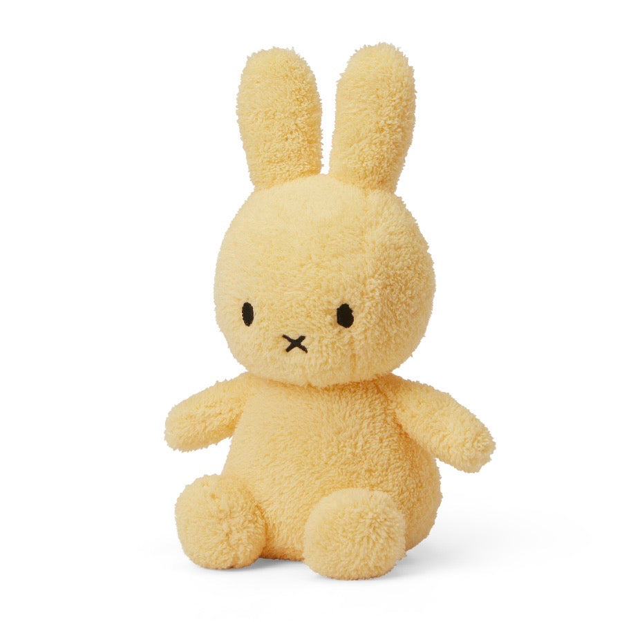 Miffy Sitting Terry Light Yellow - 23cm - 9"
