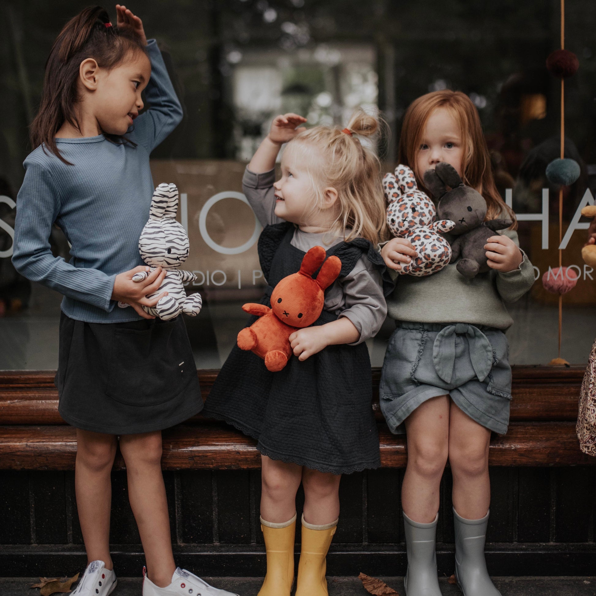 Miffy Velvetine Group shot with kids