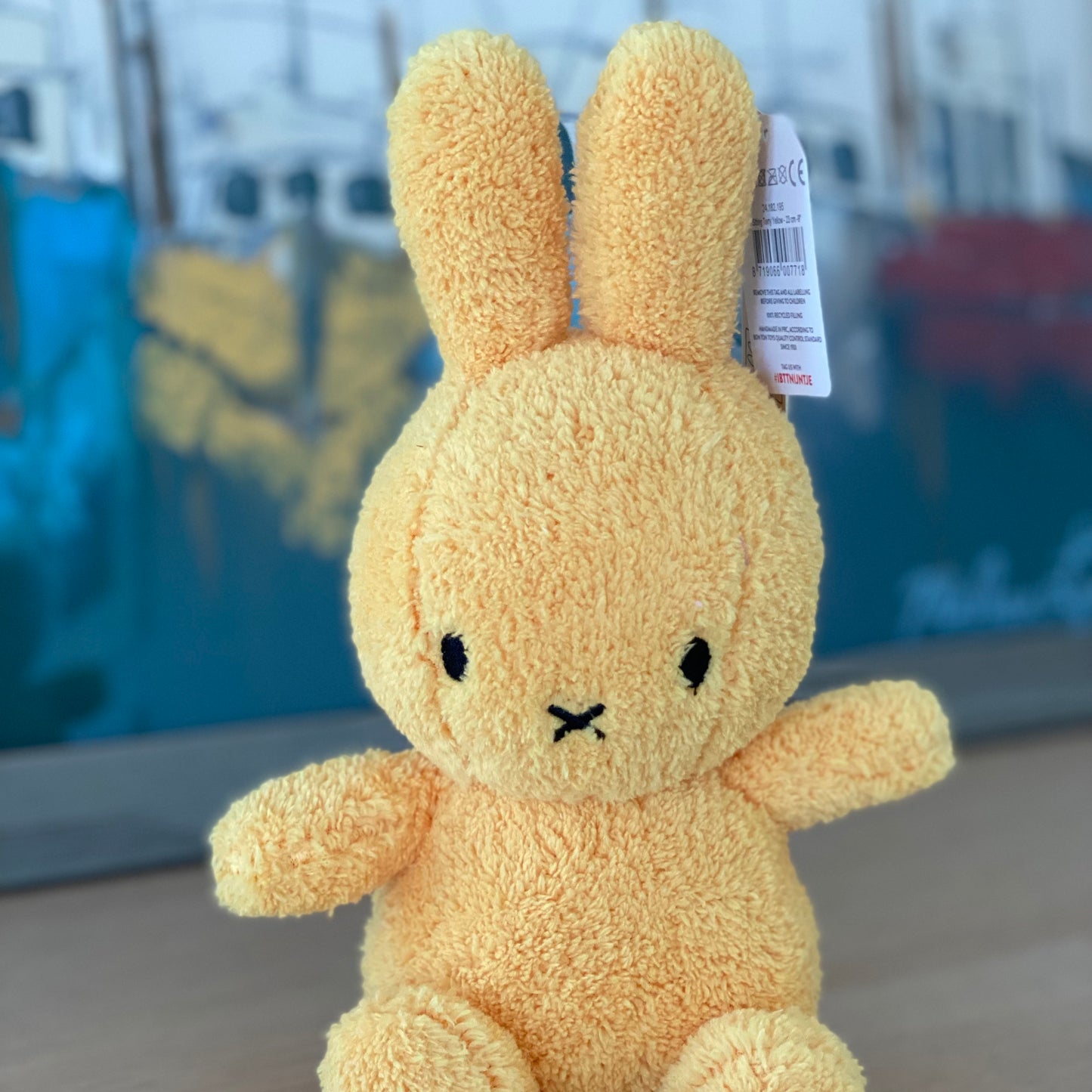Miffy Sitting Terry Light Yellow - 23cm - 9"