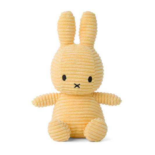 Miffy Sitting Corduroy Buttercream - 23cm - 9"