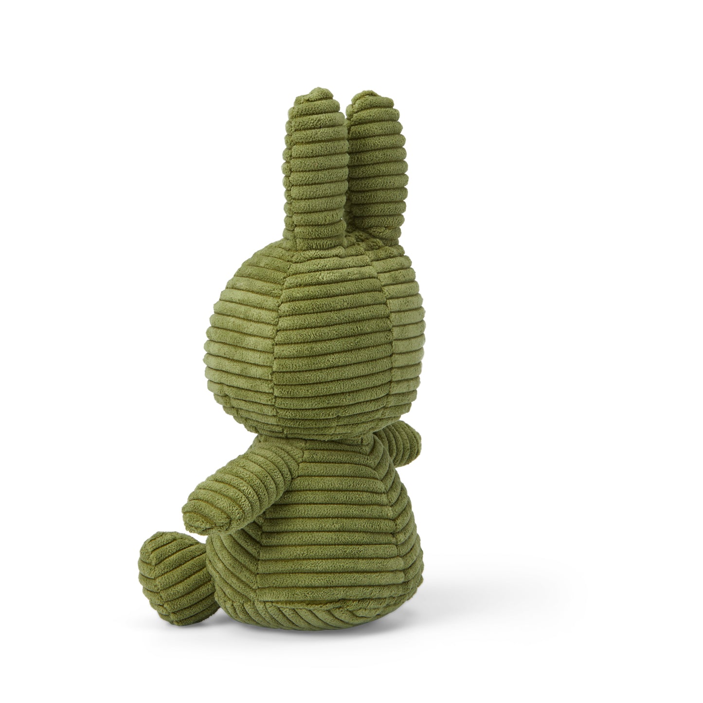 Miffy Sitting Corduroy Olive Green - 23cm - 9"